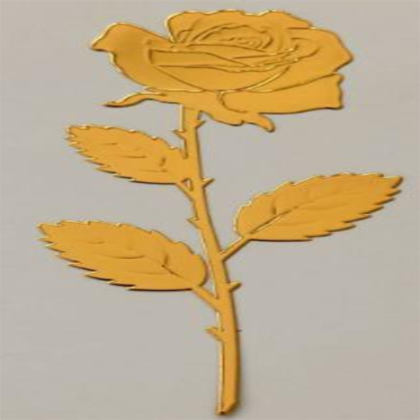 3D Metal sticker
